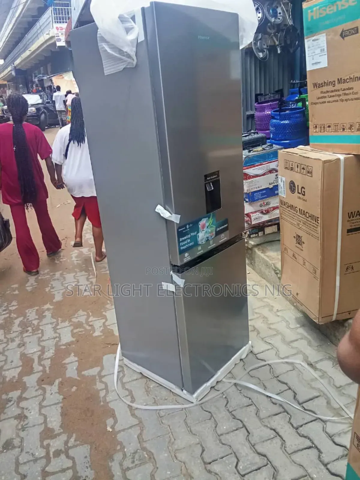 Double Door Refrigerator Bottom Freezer