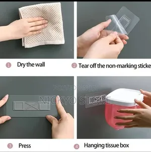 Wall-Mounted Waterproof Tissue Box