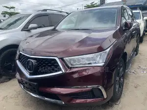 Acura MDX w/Advance Pkg FWD 2018 Red