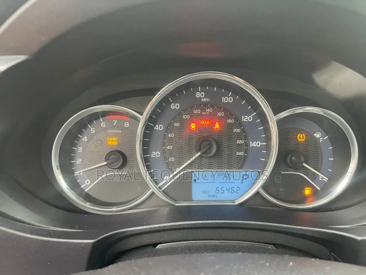 Toyota Corolla 2014 Red
