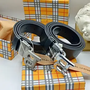 Luxury Designer Pure Leather Belt