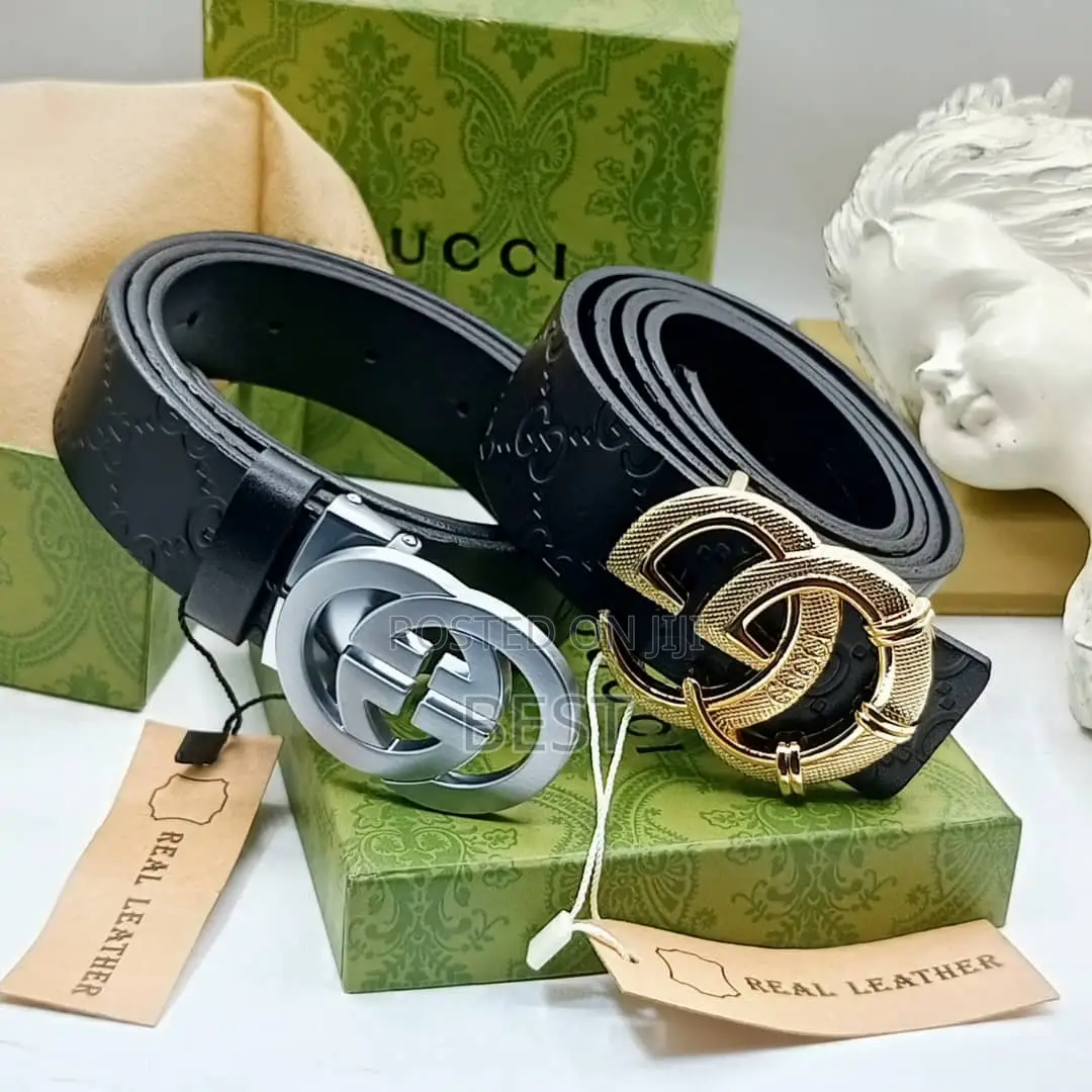 Luxury Designer Pure Leather Belt