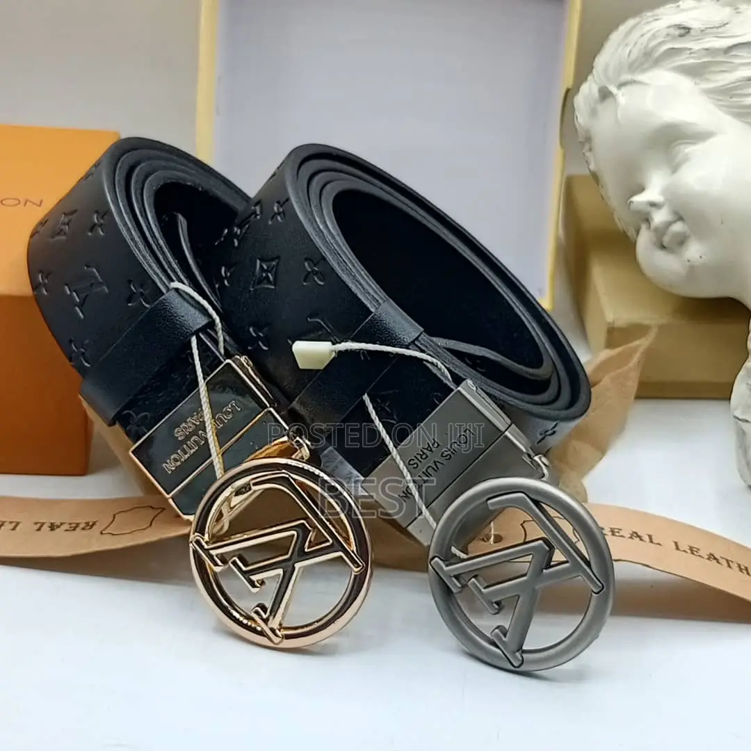 Luxury Designer Pure Leather Belt