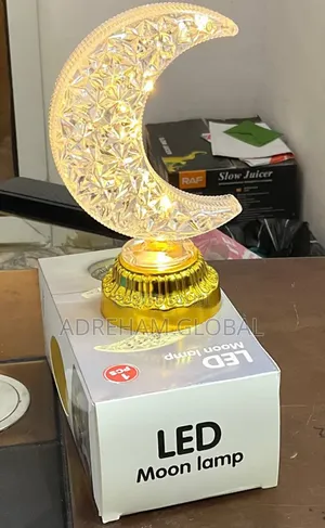 Led Moon Shaped Lamp