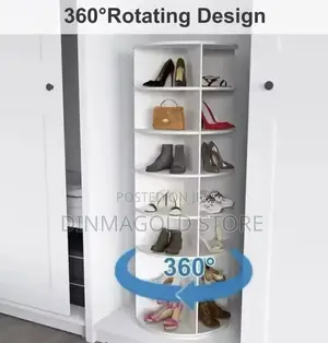Rotating Shoe Rack