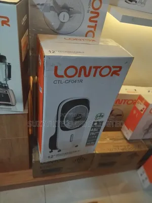 Lontor Air Cooler Rechargeable Water Mist Fan