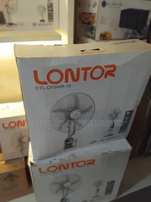 Lontor Water Mist Rechargeable Fan