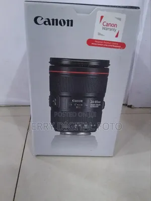 Canon Lens Ef 24-105mm F4l Usm