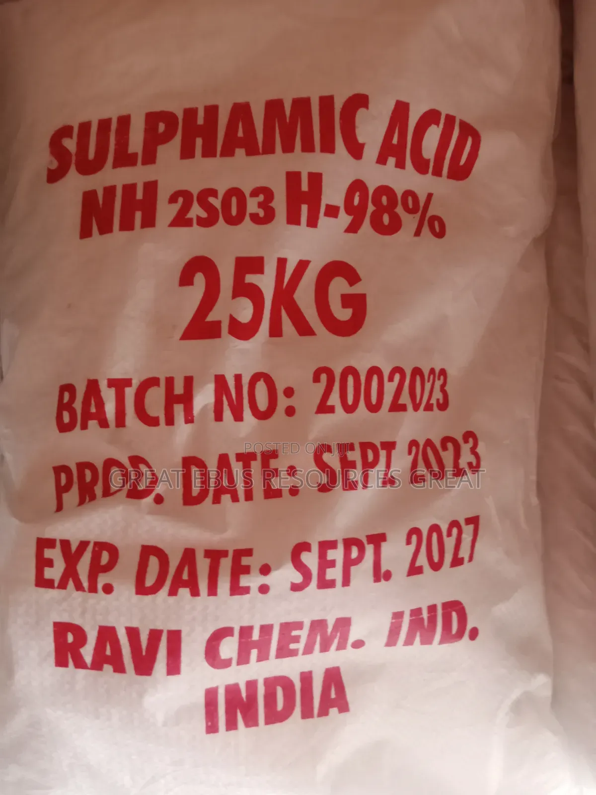 Sulphamic Acid