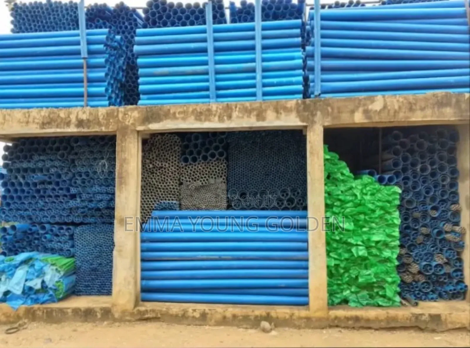 4" Complete 4bar Karashima Blue Pipes