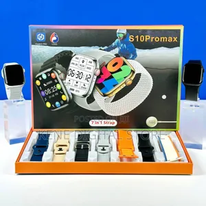 S10 Pro Max Smartwatch 7in1 Strap Bluetooth Calling |Health Tracking