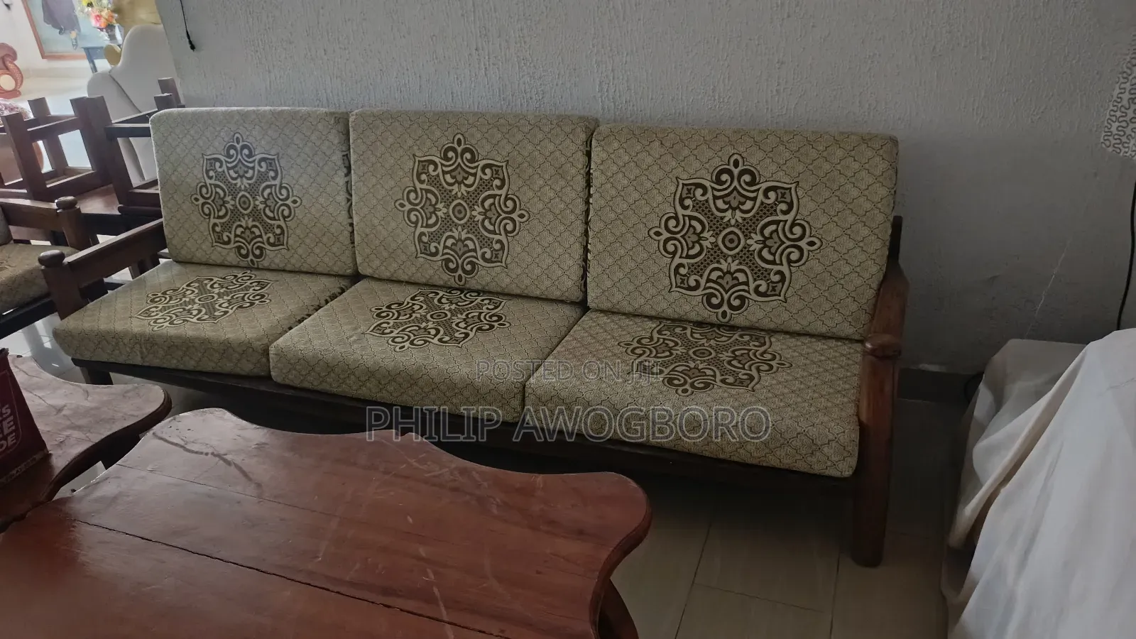 3 Seater Local Sofa Bed
