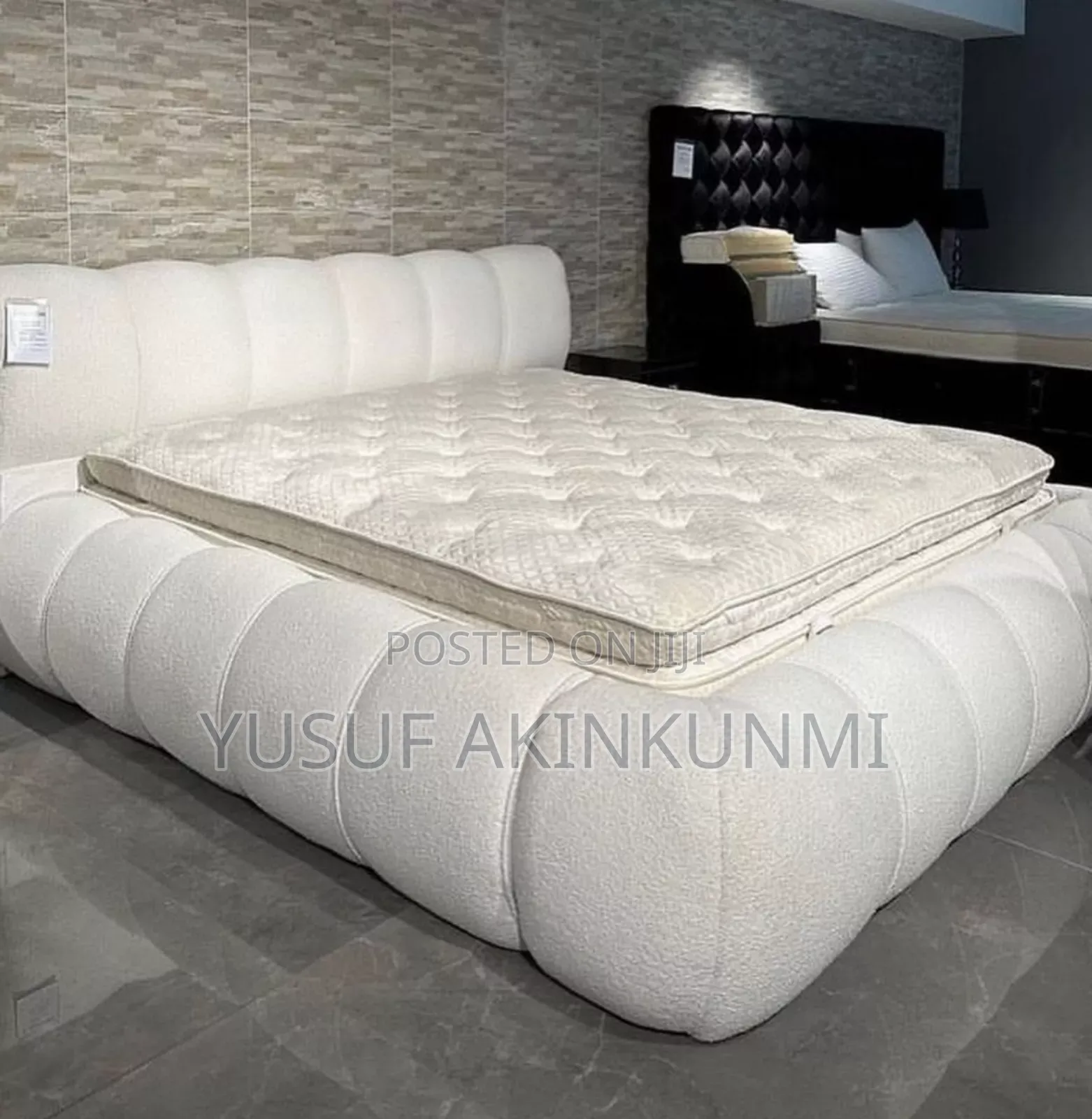 Charming Bedframe With Bedsides