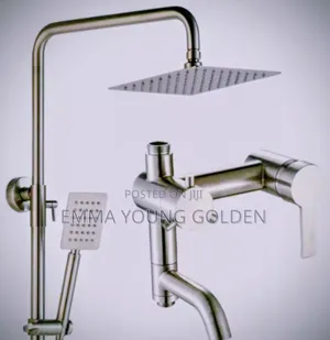 Standard Standing Shower Mixer Set