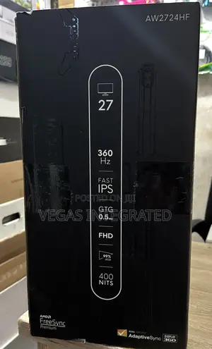 Alienware Aw2724hf 27 Inch Full Hd 360hz Fast Ips 0.5ms Gaming Monitor
