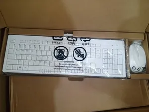 Hp White Usb Keyboard and Mouse Combo