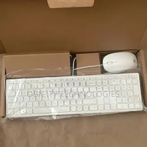 Hp White Usb Keyboard and Mouse Combo