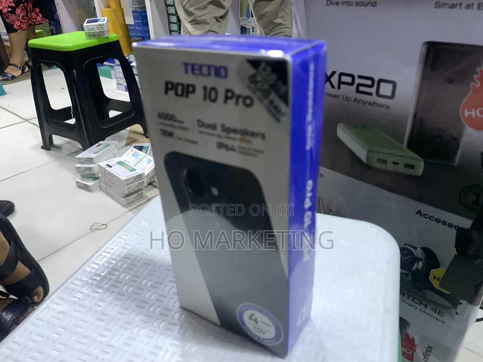 New Tecno Pop 10 Pro 128 GB Black