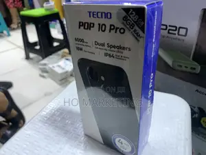 New Tecno Pop 10 Pro 128 GB Black