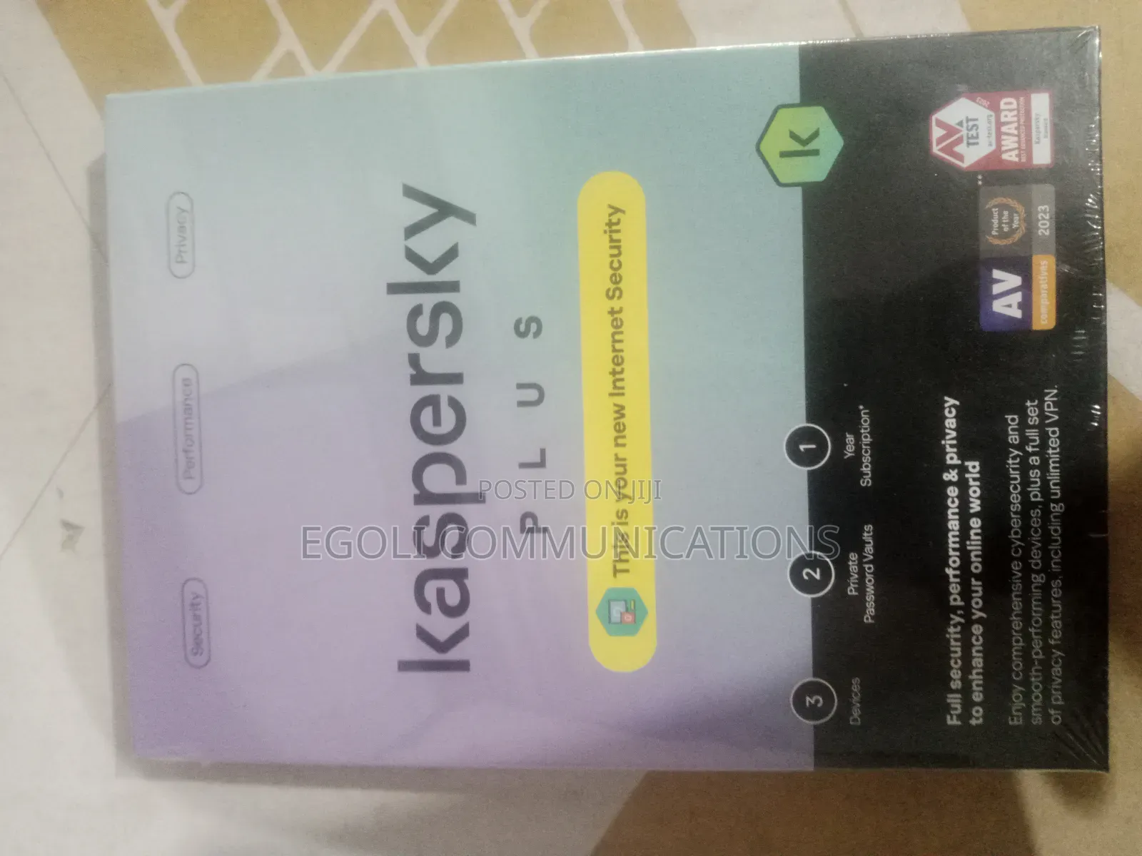 Kaspersky Internet Security 3users