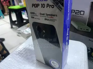 New Tecno Pop 10 Pro 128 GB Black