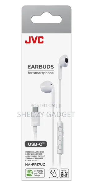 JVC Ha-Fr17uc-W Bud-Type Usb-C
