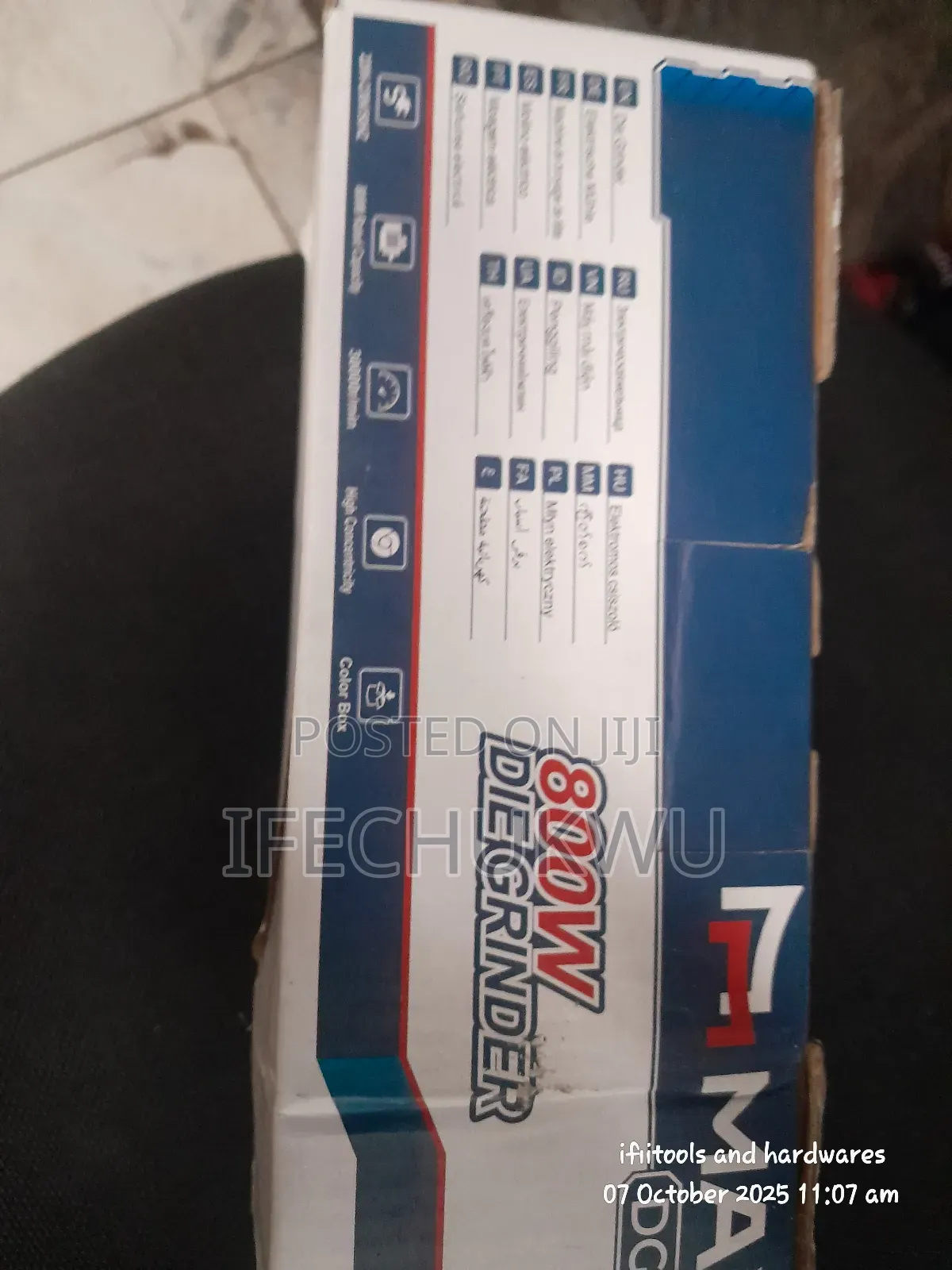 Maxmech 6mm Die/Straight Grinder