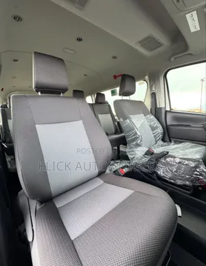 New Toyota HiAce 2025 White