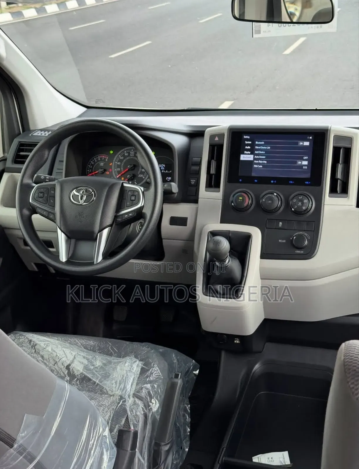 New Toyota HiAce 2025 White