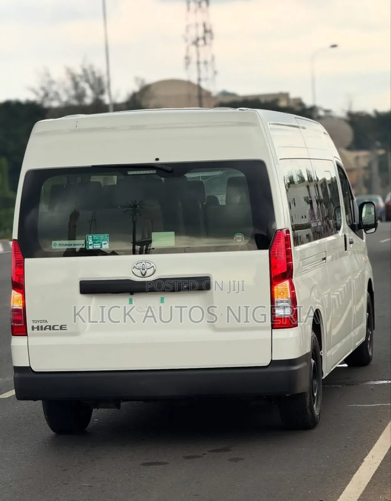 New Toyota HiAce 2025 White