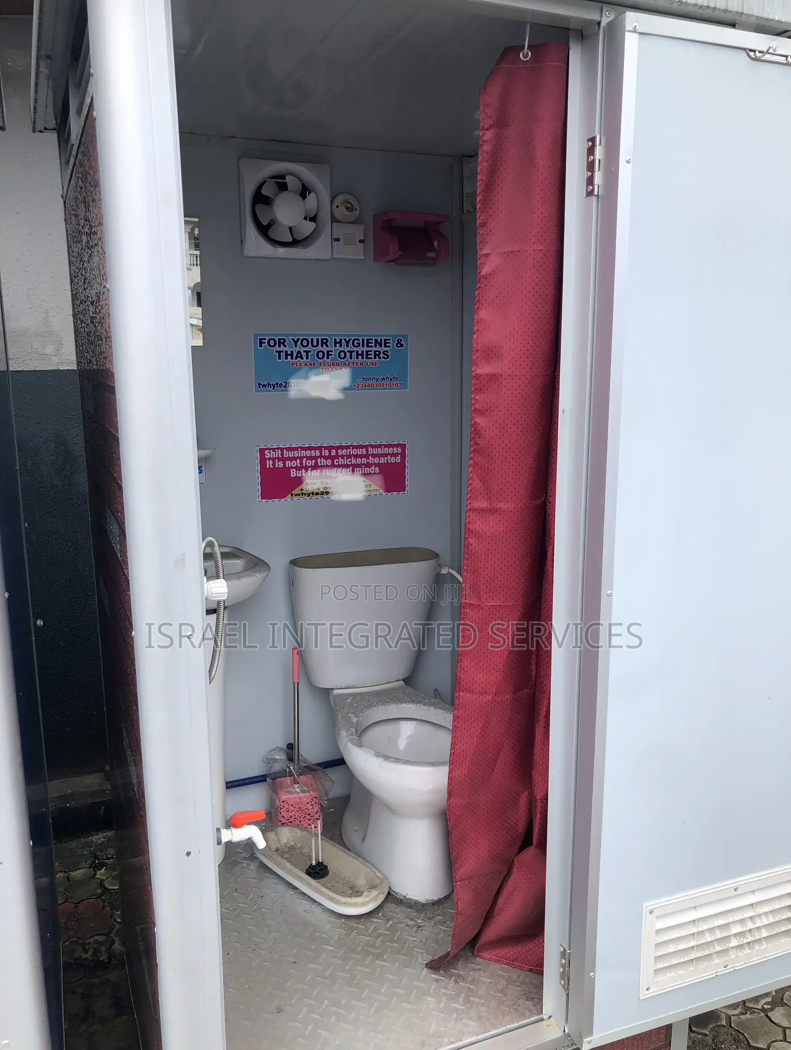 Portable Mobile Toilet Complete