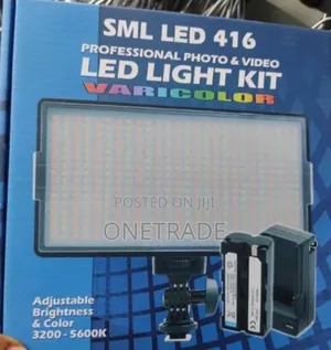 Sml Led 416 Professional Photo Video Led Light Kit.