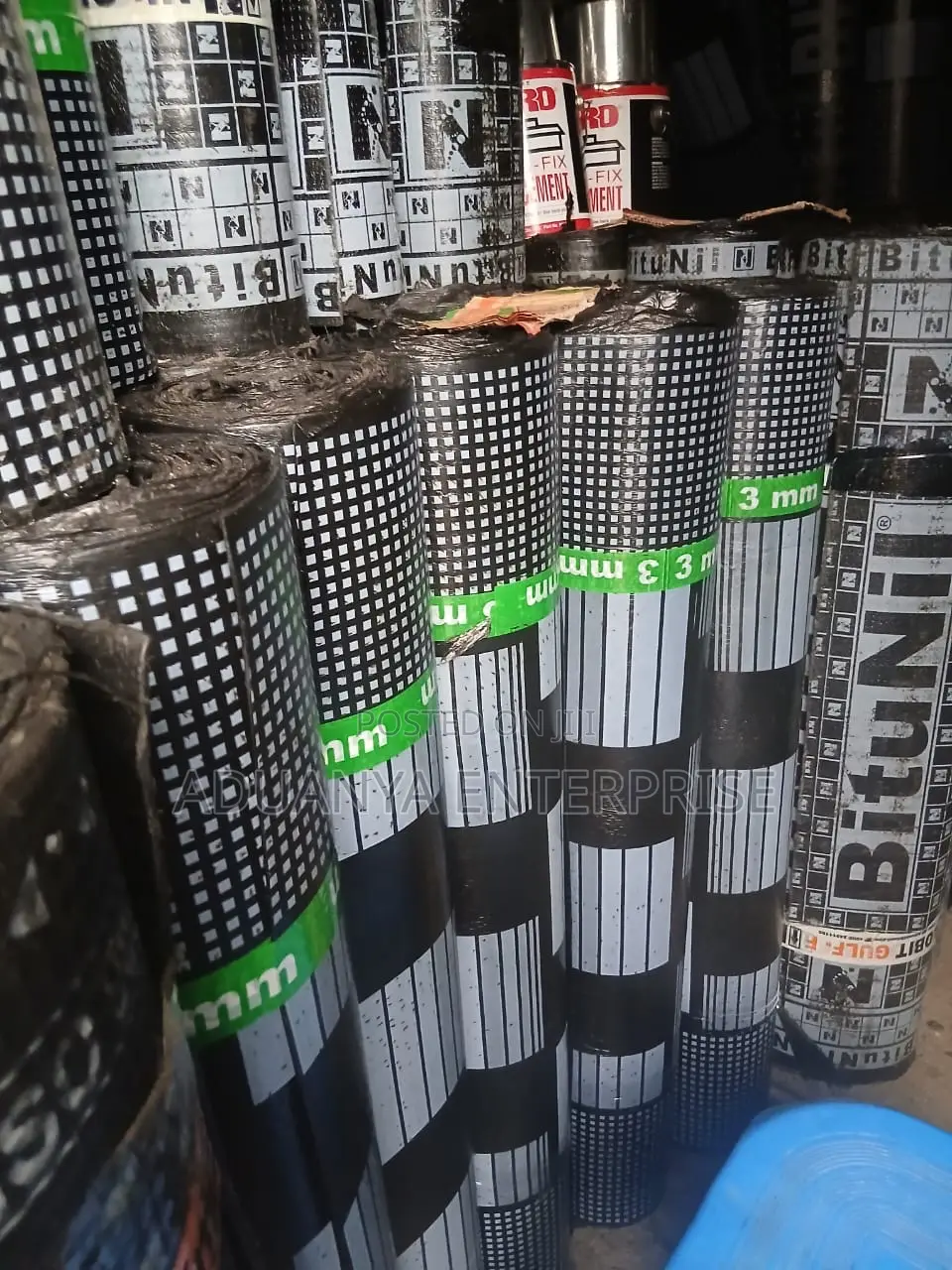 2mm Bitunil Type Bitumen Roofing Felt / Waterproof Membrane In Ph