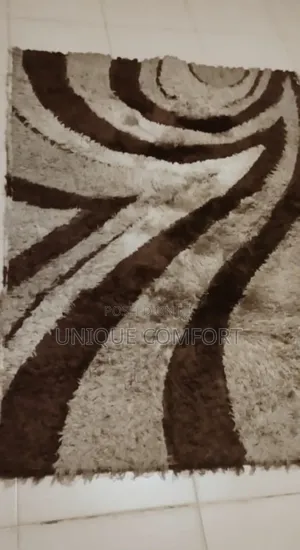 Fluffy Turkish Center Rug Measures 68 by 47 Inches