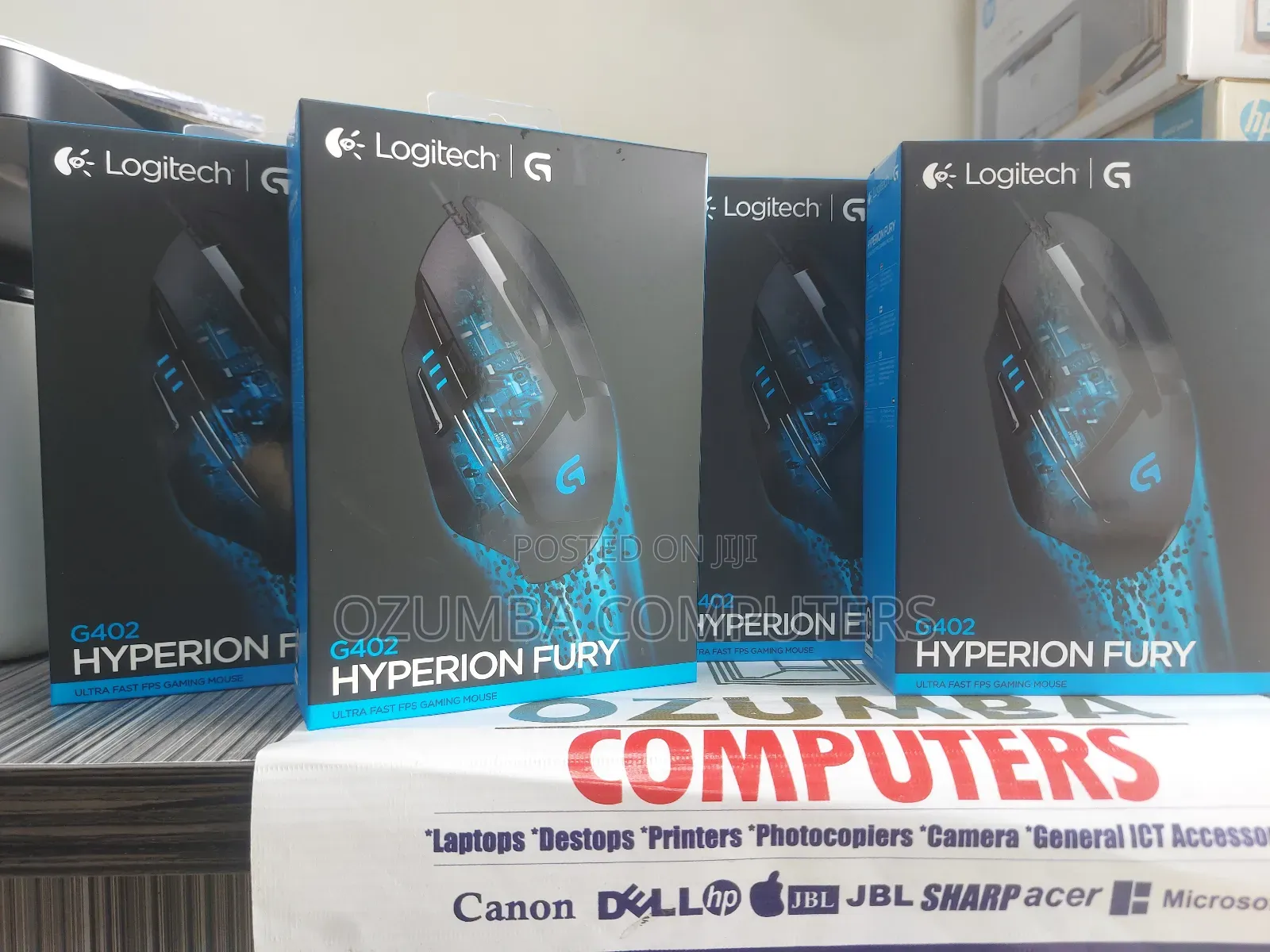 Logitech G402 Hyperion Fury FPS Gaming Mouse