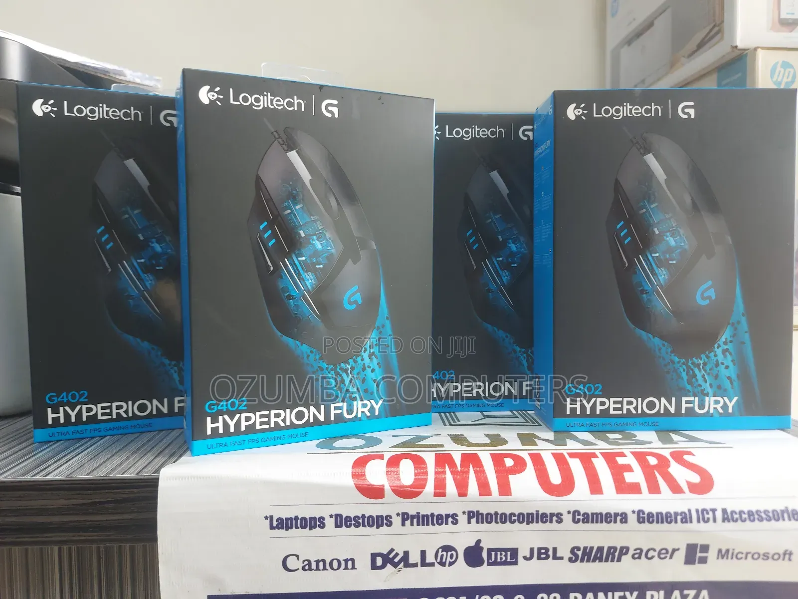 Logitech G402 Hyperion Fury FPS Gaming Mouse