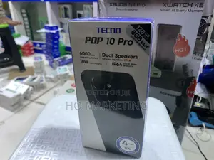 New Tecno Pop 10 Pro 128 GB Black