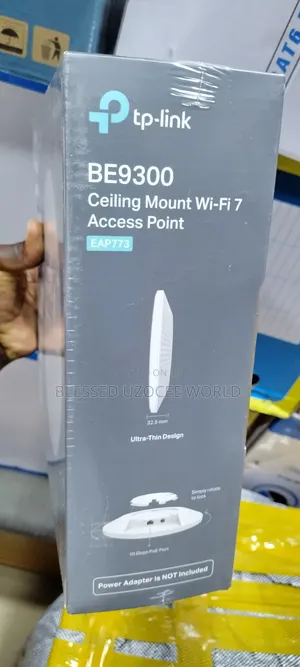Tplink Eap773 Wifi 7 Omada Celling Mount Wireless Access Point Be9300