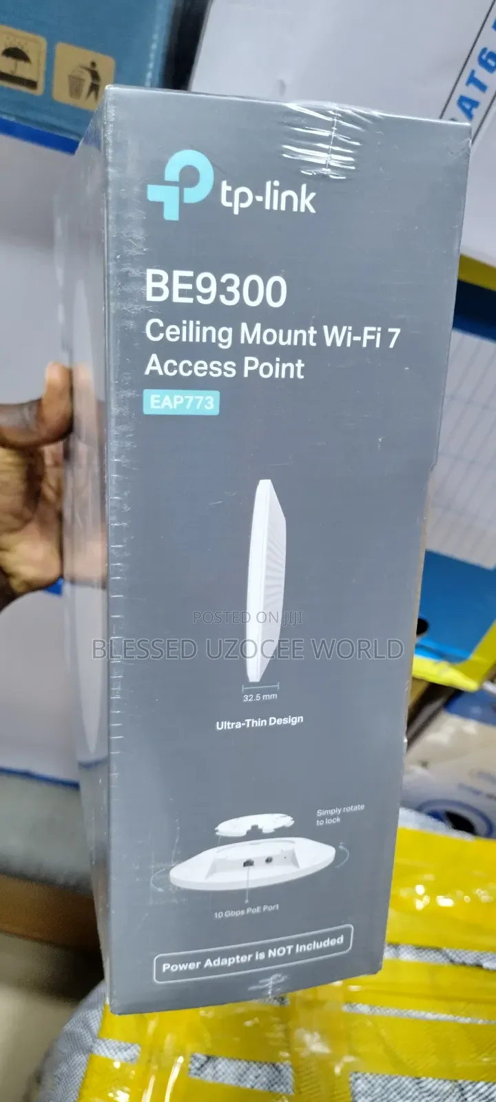Tplink Eap773 Wifi 7 Omada Celling Mount Wireless Access Point Be9300