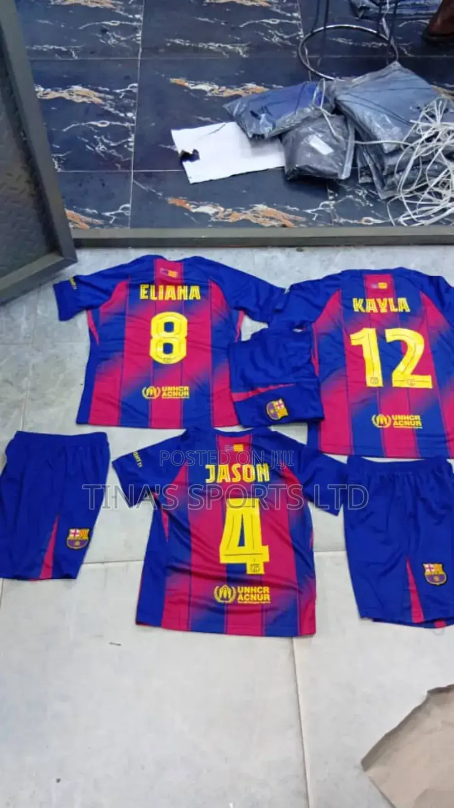 Children Jersey With Customizing