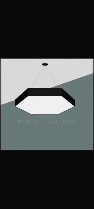Closed - Hexagonal Pendant Light
