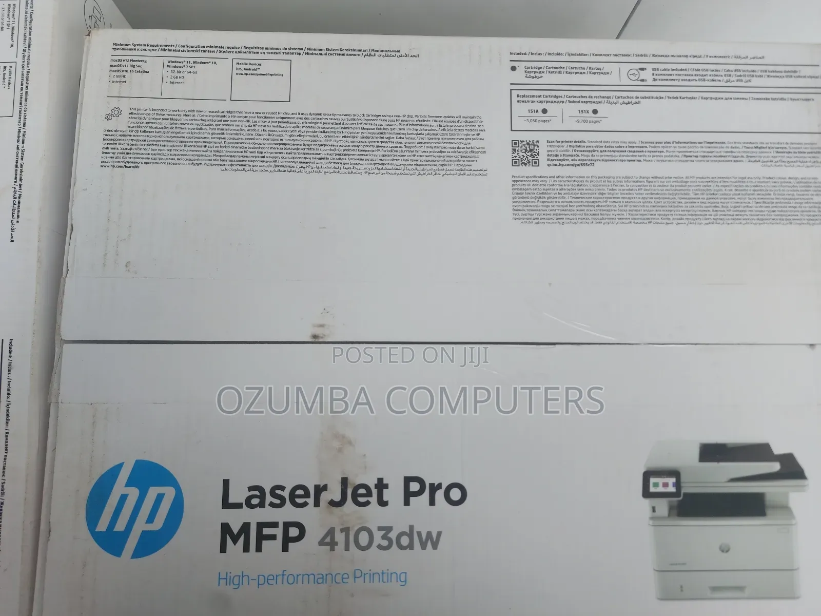 Hp Laserjet Pro MFP 4103dw All-in-One Printer
