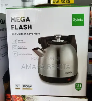 Syinix Electric Kettle 5ltrs