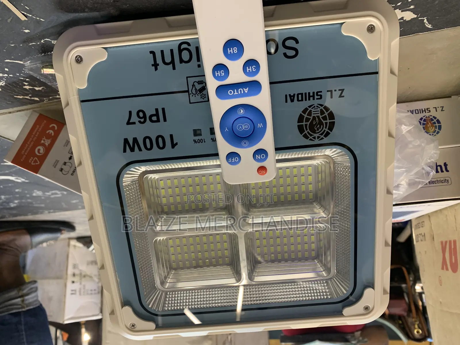 Seperate Solar 100watt Street Light