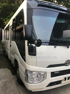 New Toyota Coaster 2024 White