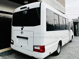 New Toyota Coaster 2024 White