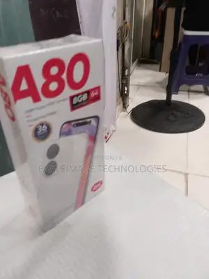 New Itel A80 64 GB Black