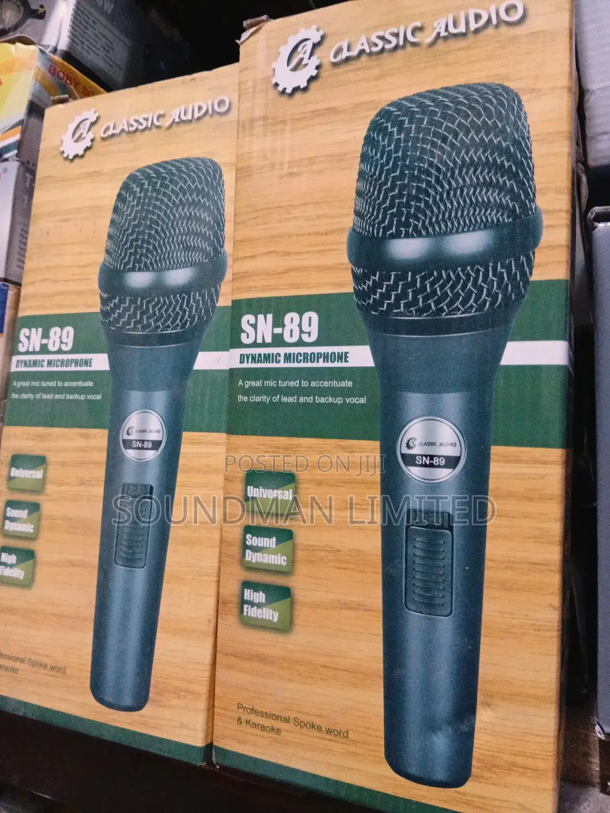Classic Audio Sn - 89 Wired Dynamic Microphone