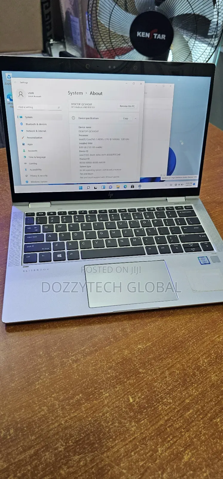 Laptop HP EliteBook X360 1030 G3 8GB Intel Core i5 SSD 256GB