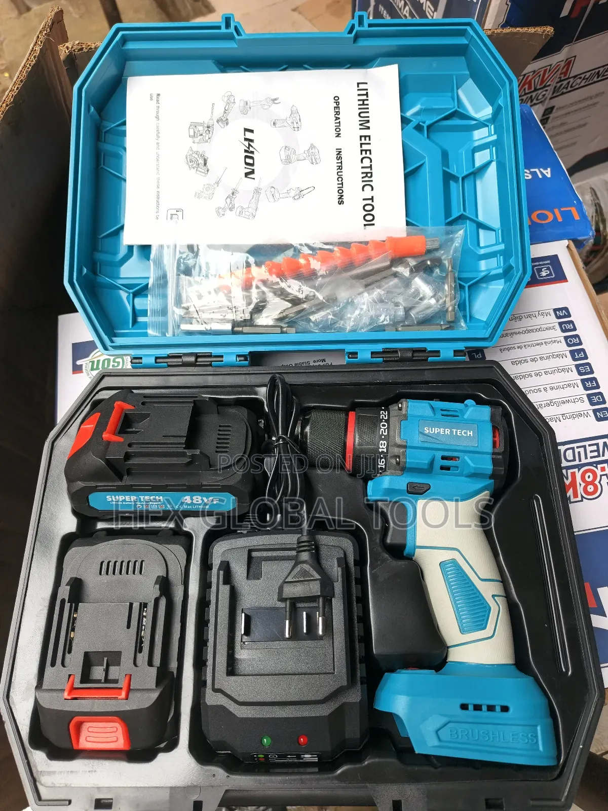 48volt Supertchech Cordless Drill